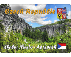 Magnes elastyczny Czech Republic 3  Skalní Mesto  Adršpach 3